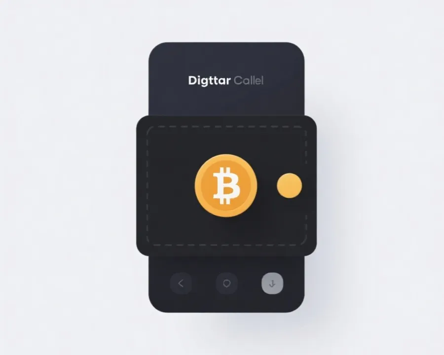 BTC 钱包与转账示意图